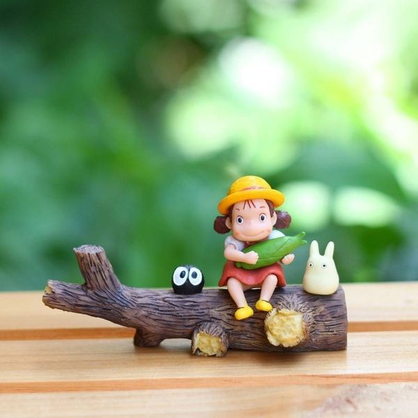 

hayao miyazaki kibli chinchilla dust elf duoluo xiaomei hand-made car central control doll