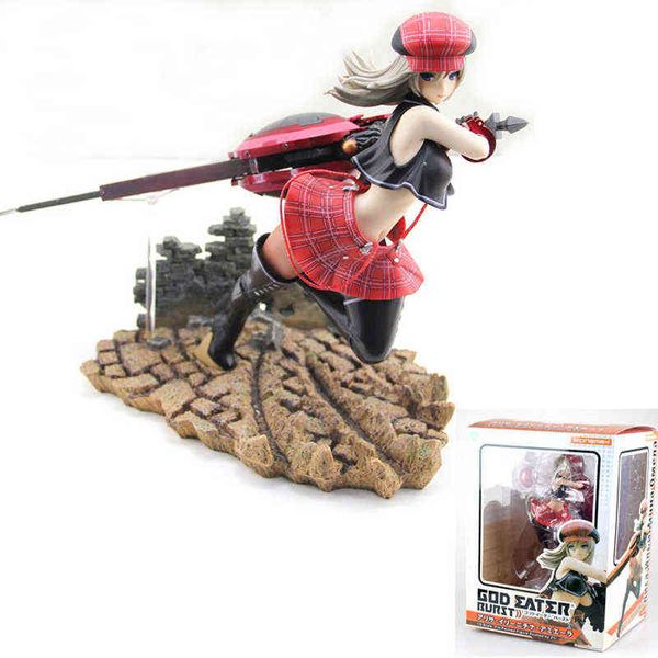 20cm Anime GOD EATER BURST 2 Alisa Sword Alphamax Sexy Girls PVC Figura de Ação Estátua de Brinquedo Adulto Modelo Colecionável Boneca Presentes H1105