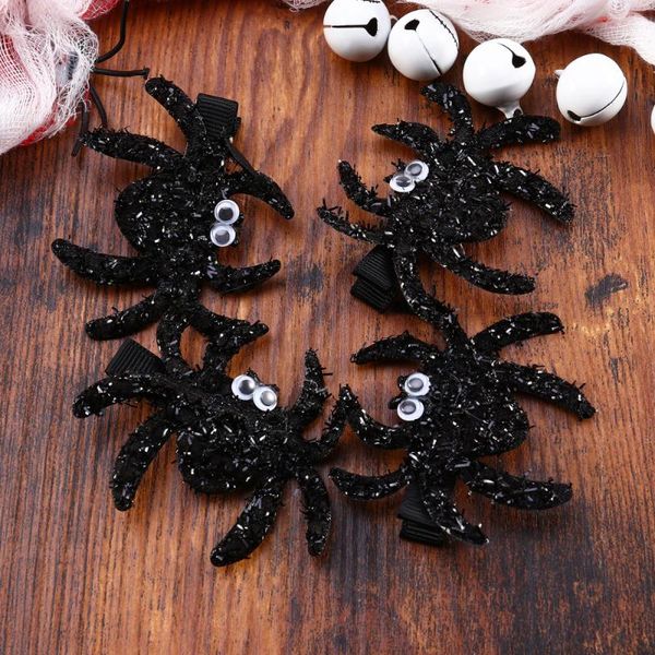 

hair clips 5pcs hairpins spider shape quirky barrettes kids accessories for costume party