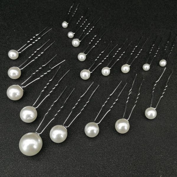 

silver color simulated pearl flower bridal hair comb for girls hair ornaments jewelry wedding hair accessories u shape qylqbg