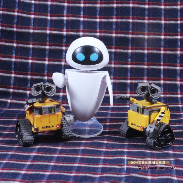 

Wall-E Robot Wall E EVE PVC Action Figure Collection Model Toys Dolls 6cm 3 Types
