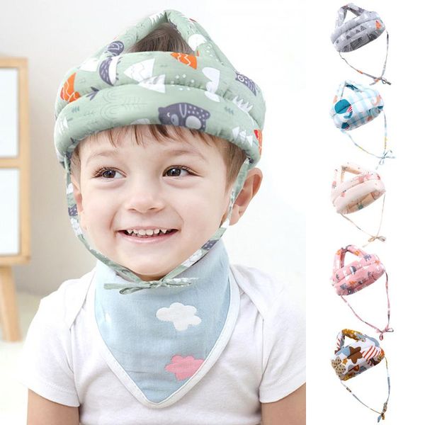 

toddler newborn infant baby boys girls protection helmet shatter-resistance hat infant baby boys girls protection helmet #45, Yellow