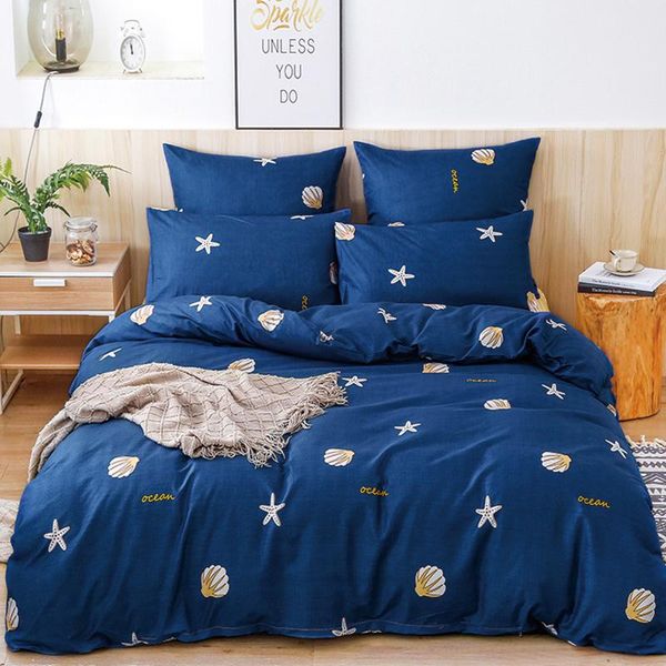 

bedding sets x series 06 printed solid home set 4-7pcs lovely pattern with star tree flower