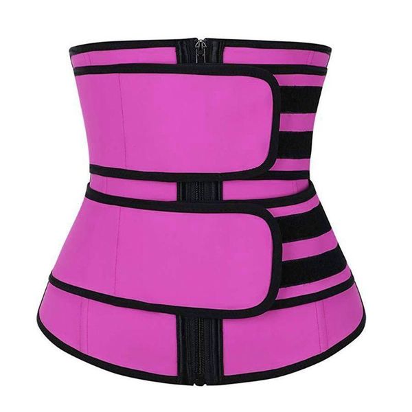 

women's shapers waist cincher belt for women weight loss lumbar shaper workout trimmer x3ue, Black;white