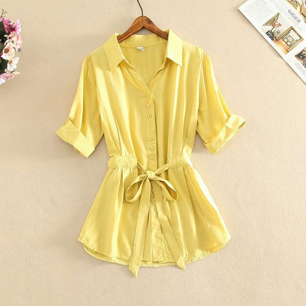 

luxury summer short women's sleeve new chiffon shirt 2020 loose cover foreign style blouse 2021, White