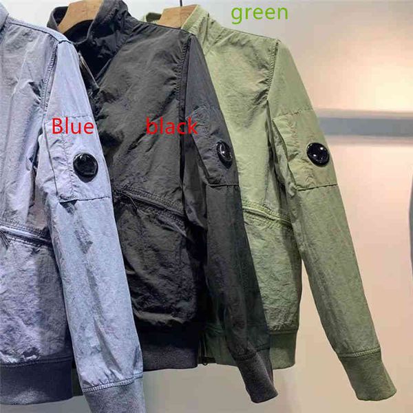 

Men's Jackets Trendy jackets FW male pilot jacket thin large stand collar Baseball coats Youth casual men's fashion coat Heavy ind, Black;brown