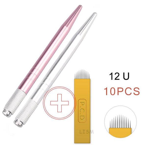 

tattoo needles marker pen set microbalcing machine skin scribe tool tebori permanent makeup embroidered eyebrow lips