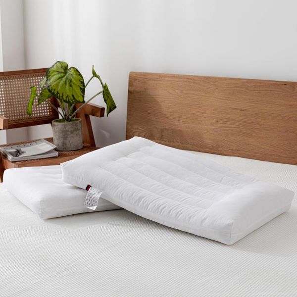 

pillow 100% cotton soft low for children with spine, pure fabric is more skin-friendly youth and adult