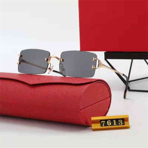 

75% off online shop new frameless trimming sunglasses women's polygon ocean sunglasses, White;black