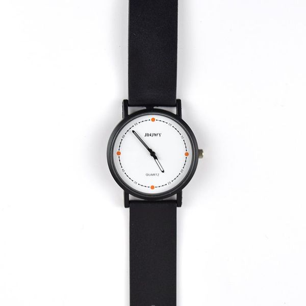 

wristwatches female student korean version of simple personality couple watch luminous black and white forest girl heart wild trend, Slivery;brown