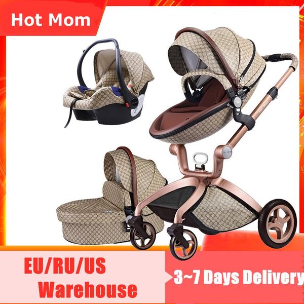 

strollers# mom baby stroller 3 in 1, high landscape strollers 2021 ,born with bassinet carriage travel system
