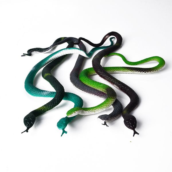 

rubber high simulation toy snake model funny scary kids gag toys prank halloween prop for decor