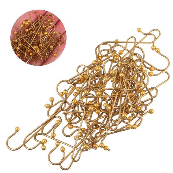 

hooks & rails 40pcs creative metal hook christmas s-shaped hanger multi-functional