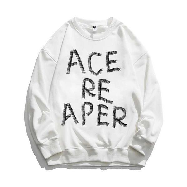 

1new fashion brand graffiti printed sweater in autumn 2021, Black