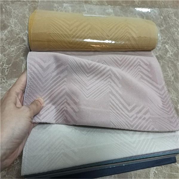 

curtain & drapes 2021 arrival pink yellow dark green velvet curtains for bedroom wave stripe door living room drape home decor
