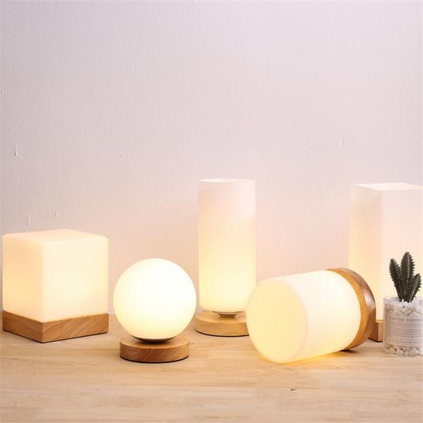 

modern led glass ball table lamp living room lighting bedroom bedside decor table light kitchen fixtures art deco luminarie