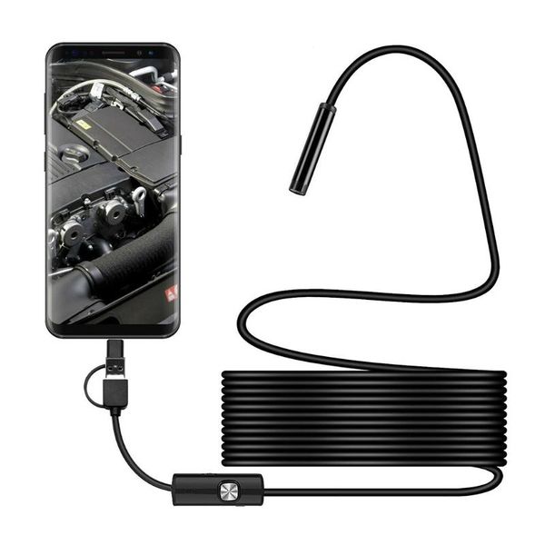 

cameras 5.5mm ip67 waterproof inspection phone computer 3-in-1 cam 5/10m cable