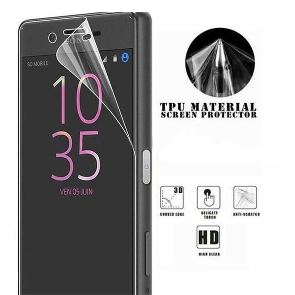 

for galaxy z flip full coverage soft screen protector film mobile phone protective film not glass