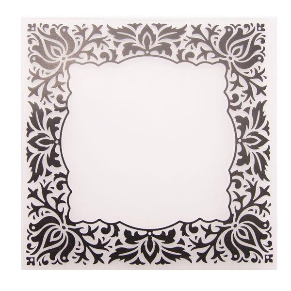 

craft tools 12.6*12.6cm plastc embossing folder template card making paper cards diy scrapbooking stencils po