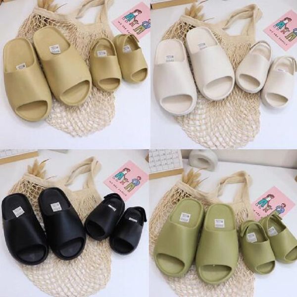 

with box sandals slides graffiti bone resin desert sand rubber designer slippers summer brown flat men women beach foam runner size 36-45