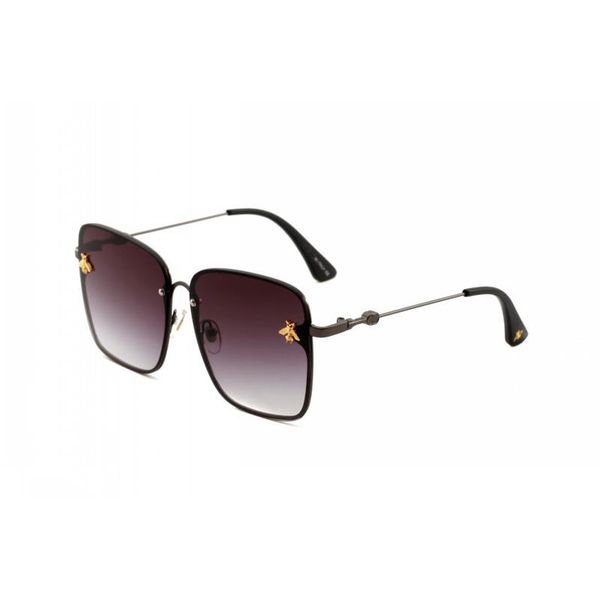 

luxury uv for the popular design shwcw quality with fashion protection sunglasses bees style women men lens oversized qsege, White;black