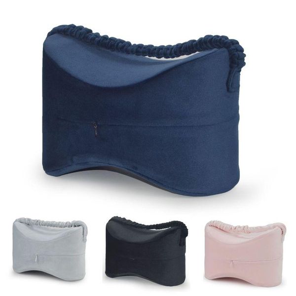 

pillow memory foam knee for sleeping between the legs cushion side sleepers align spine maternity slow rebound