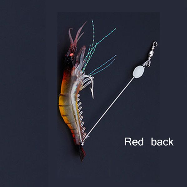 

high simulation lure soft bait with hook fake shrimp fake bait bionic shi hanging shrimp