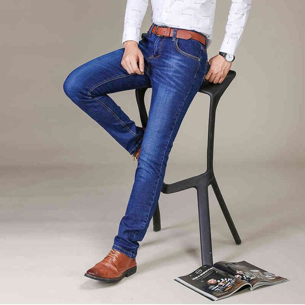 

men's jans brothr wang calÃ§as jans masculinas, linha d modrnas para homns, stilo clÃ¡ssico casual prto azul 2vl8, Blue
