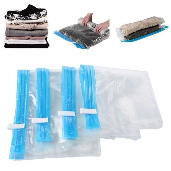 

storage bags vacuum compression space-saving clothes hand-rolled household items