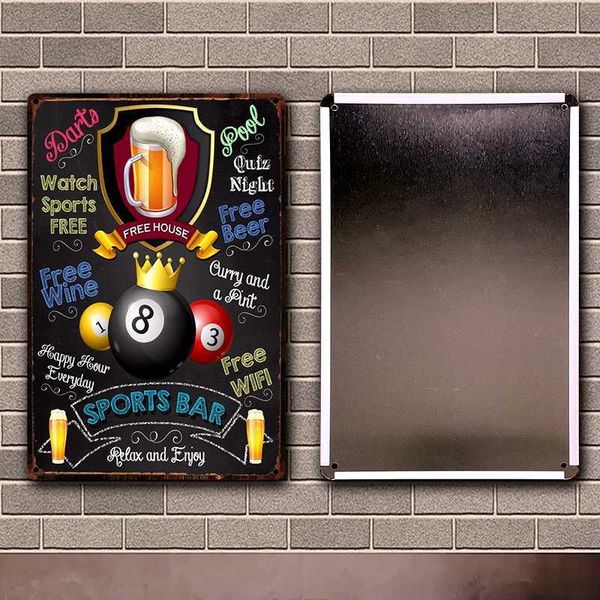 

let faith better than fear beer cocktail tin sign poster home decor pub wall metal painting 20*30 cm size y-1014