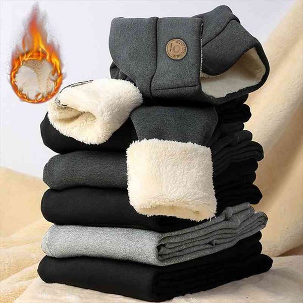 

pants warm winter thick velvet womens legging high waist black compression lamb wool cold resistant ants