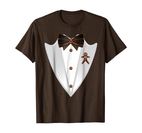 

funny faux fake suit t-shirt with faux lapel and bow-tie, White;black