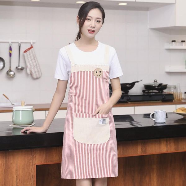 

cotton apron modern minimalist home apron oil pollution and dirty double sleeveless