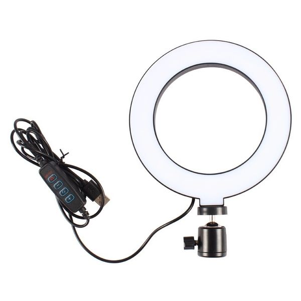 

6-inch anchor mobile pgraphy self timer led beauty fill live ring light