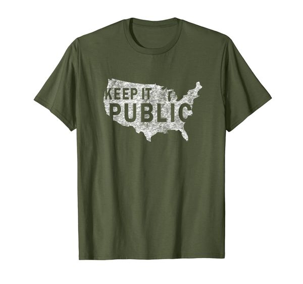 

Public Land Owners Keep it Public T-Shirt, Mainly pictures