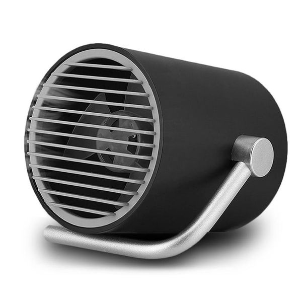 

electric fans mini portable usb fan ultra quiet cooling desk rotatable touch control 2 speed adjustable for home travel