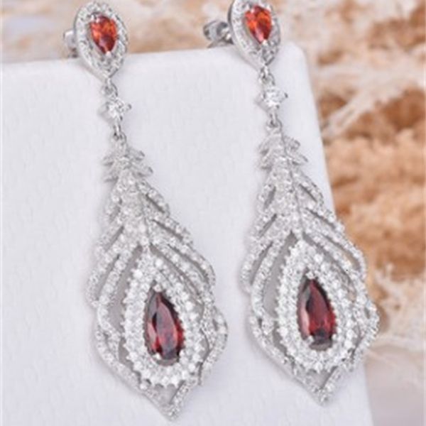

noble low price wholesale 2pcs/lots diamond crystal 925 silver random lady's earings 26yt, Golden;silver