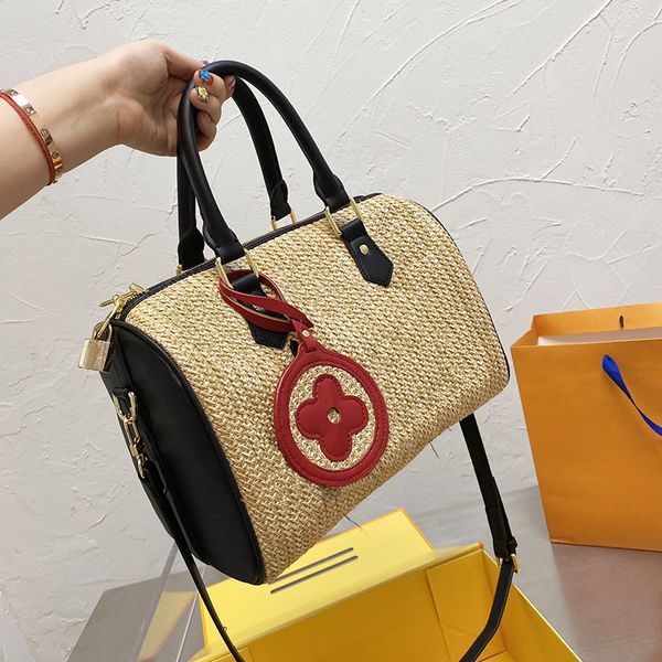 

women luxurys designers bags 2021boston portable woven pillow women's bag shoulder messenger bag european and american fashion all-matc