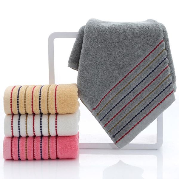 

towel striped cotton set large thick bath bathroom face home el children soft