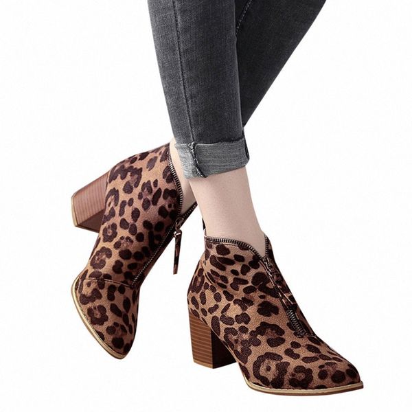 

winter boots women lady shoes woman ankle boots pu leather splicing front zipper booties large size 35 43 girls boots black ankle boot 57h8#