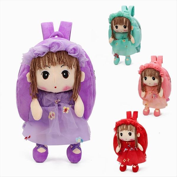 

3d cartoon cute plush children backpacks mini schoolbag child backpack school bags girls boys