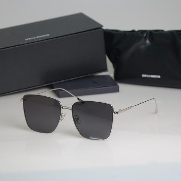 

sunglasses 2021 fashion gm women men polarized uv400 metal frame sun glasses gentle bella with original case, White;black