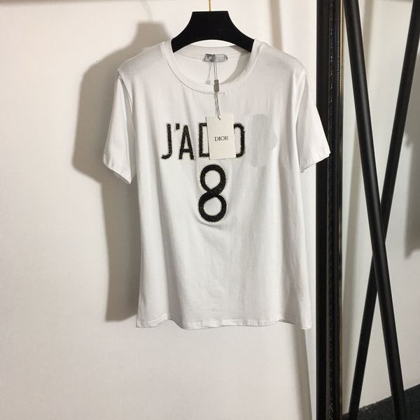 

2021 designer new cotton t-shirt men women the style481, White