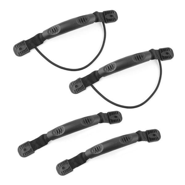 

rafts/inflatable boats 2pcs kayak paddle handles canoe rowing side mount carry handle with bungee outdoor accessories