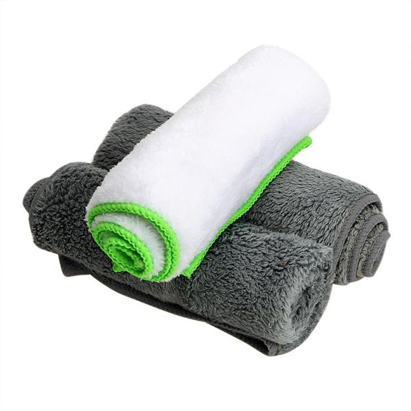 

car sponge 37*37cm wash towel auto door window care ultra soft microfiber cloth water absorption cleaning tool wax polish car-styling