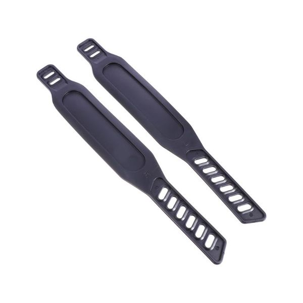 

ankle support 2 pcs pedal straps gym bike toe adjustable accessories, Blue;black