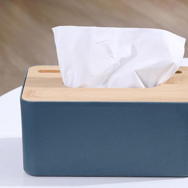 

tissue boxes & napkins 2021 box wooden cover toilet paper wood napkin holder case simple stylish dispenser home car organizer