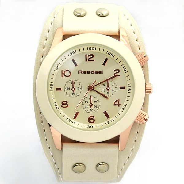 

wristwatches readeel design military sport women watches leather quartz watch 2021 fashion casual relogio, Slivery;brown