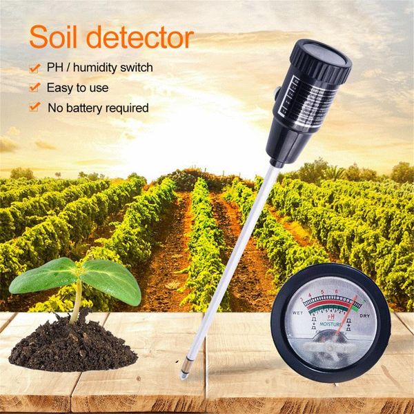 

meters high-precision soil tester, acidity measuring instrument, moisture and water ph value detector, gardening potted plant