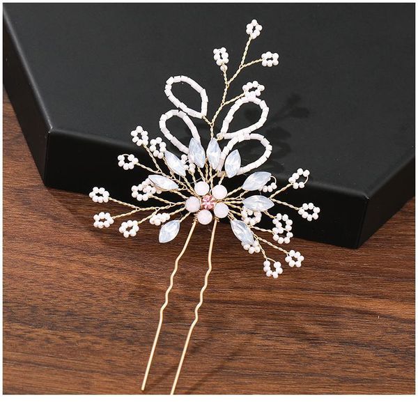 

hair pins hair accessories for women wedding accessories hair clips jewelry pearl rhinestone flower clip pins h qylmgj, Silver